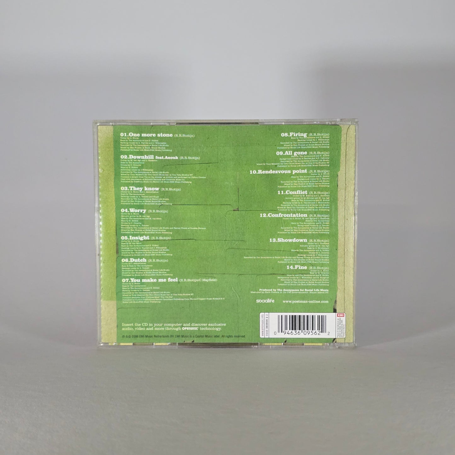 POSTMAN - GREEN CD