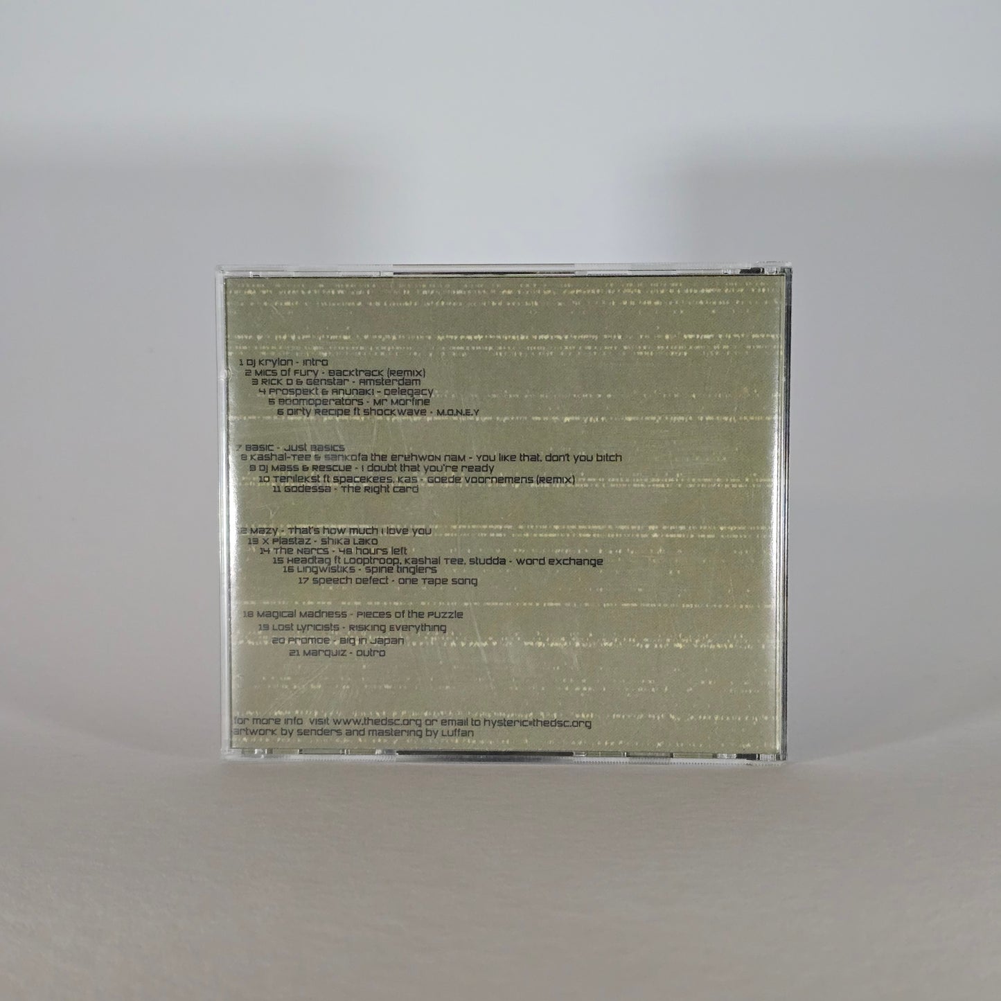 VARIOUS - THE DSCOMPILATION CD