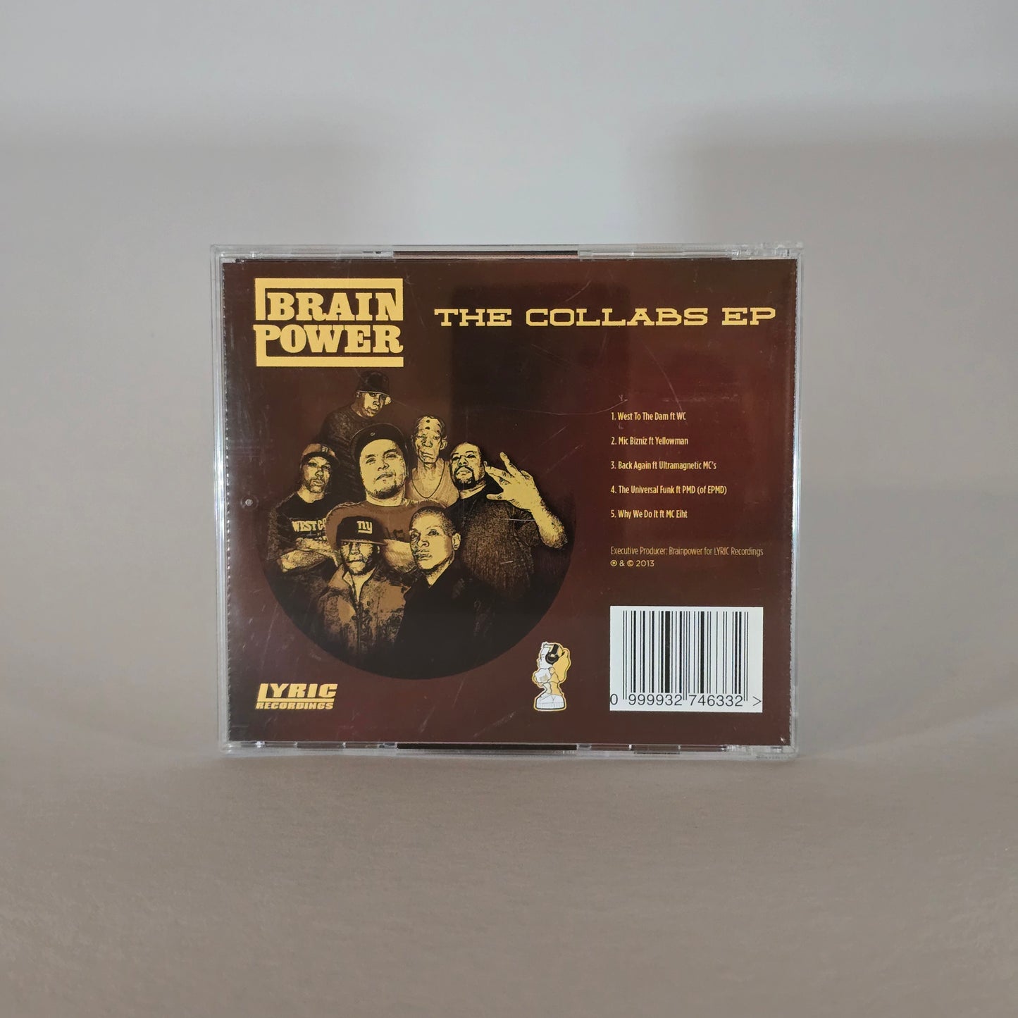 BRAINPOWER - THE COLLABS EP CD