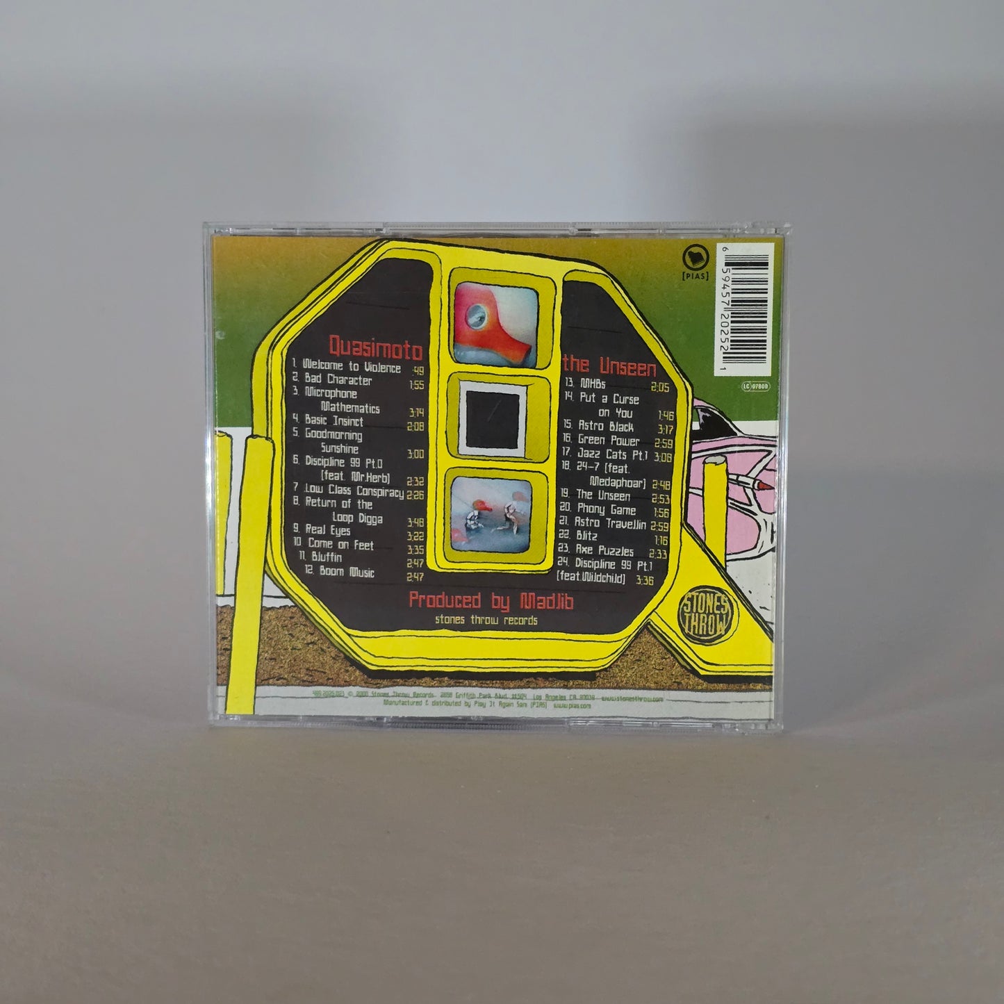 QUASIMOTO - THE UNSEEN CD (2XCD)