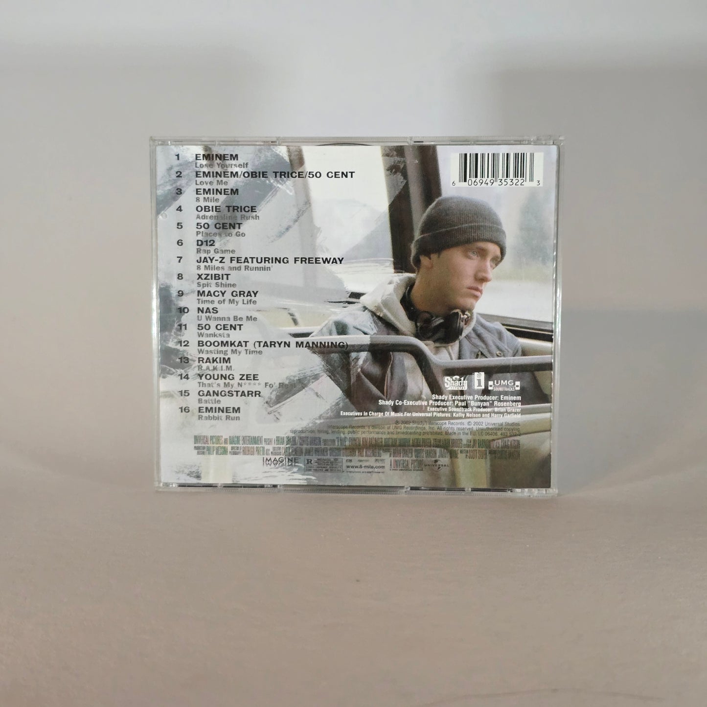 VARIOUS - MUSIC FROM AND INSPIRED BY THE MOTION PICTURE 8 MILE CD