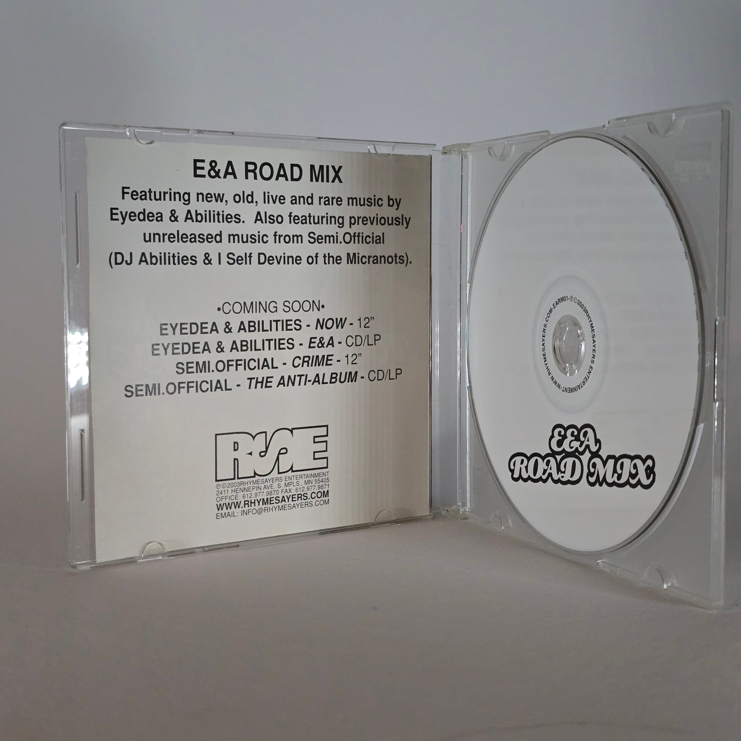 EYEDEA & ABILITIES - E&A ROAD MIX CD