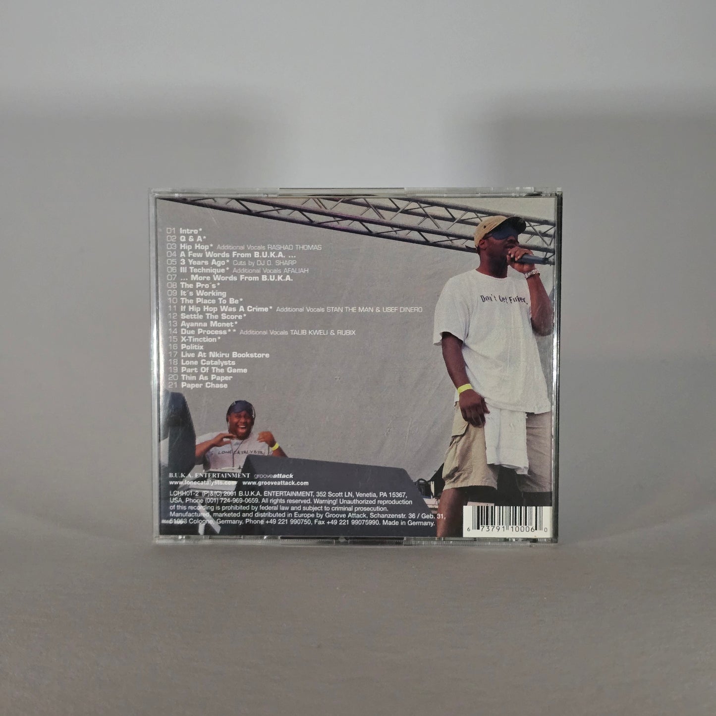 LONE CATALYSTS - HIP HOP CD