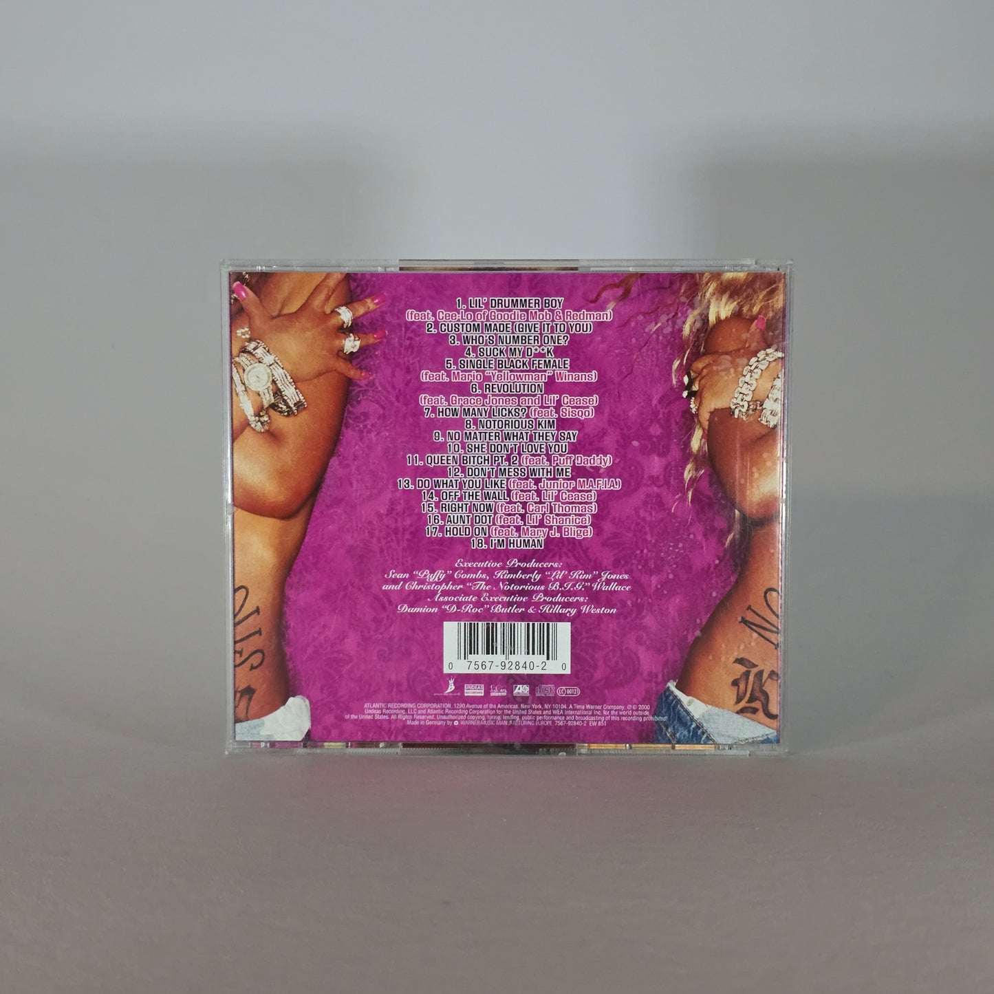 LIL KIM - THE NOTORIOUS KIM CD