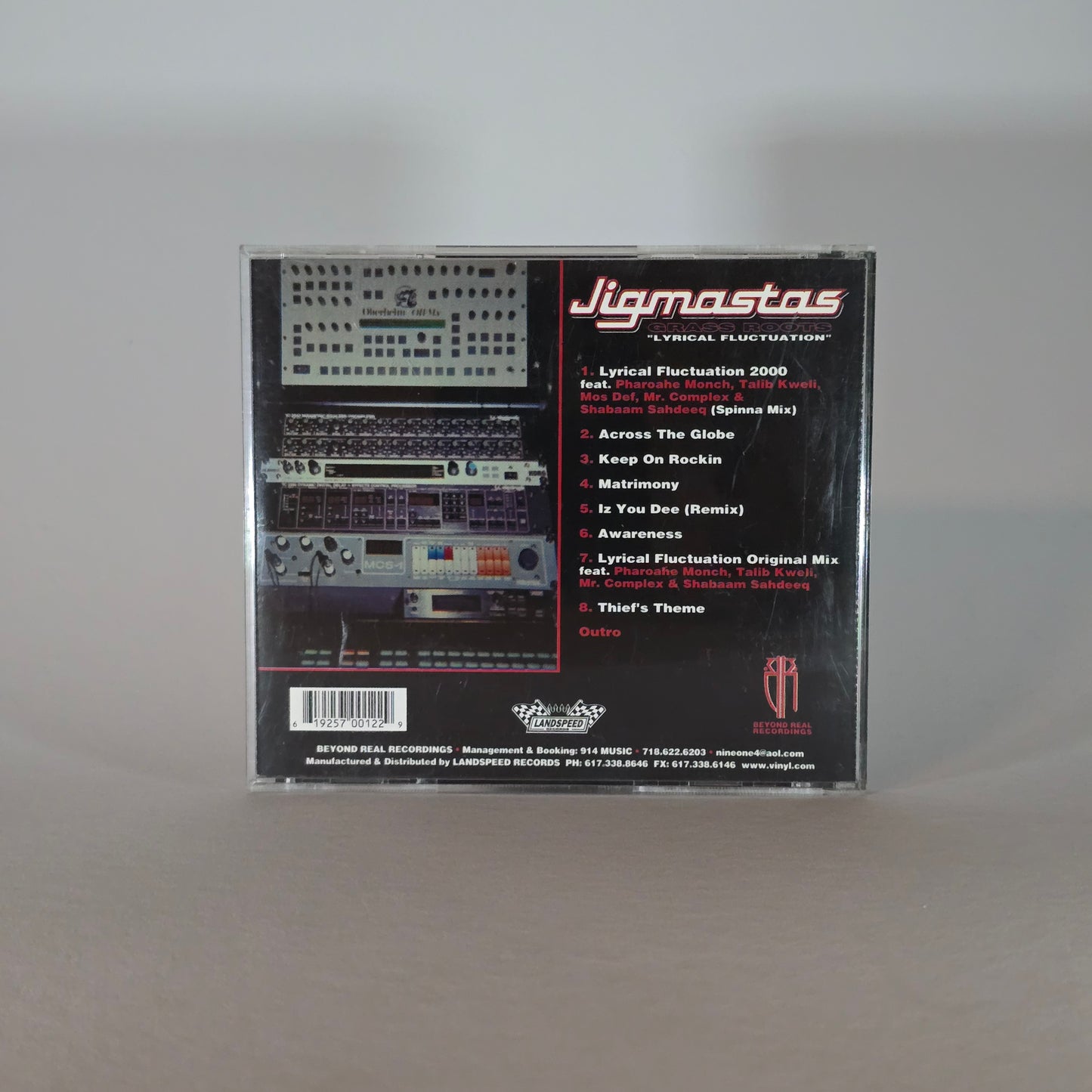 JIGMASTAS - GRASS ROOTS "LYRICAL FLUCTUATION" CD