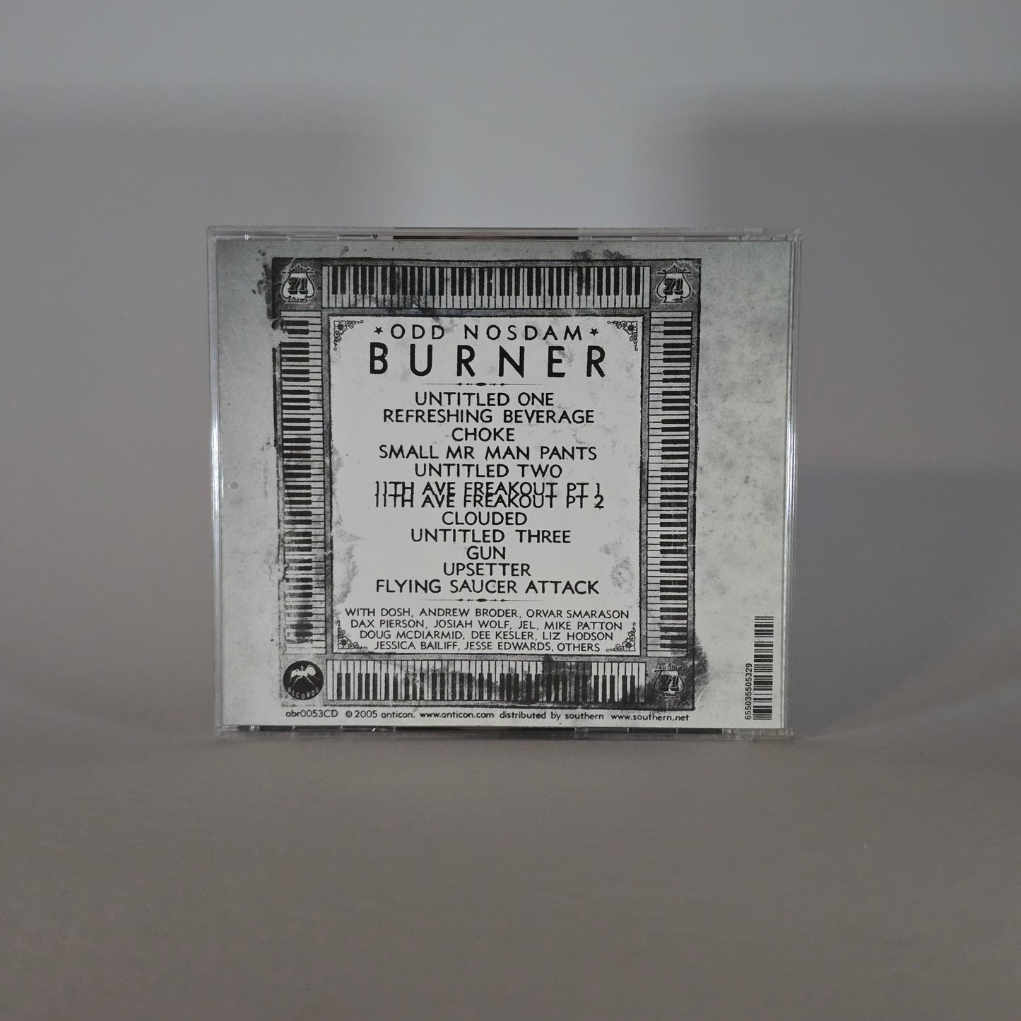 ODD NOSDAM - BURNER CD