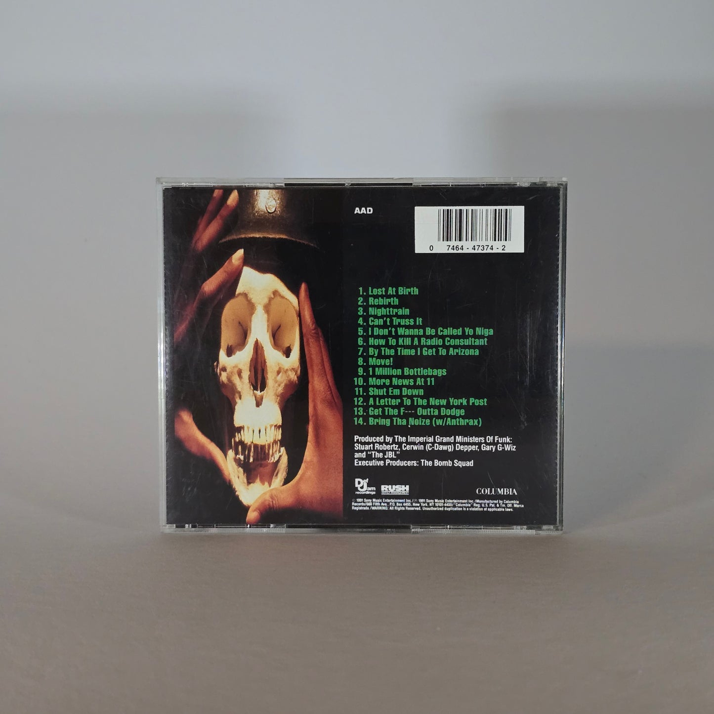 PUBLIC ENEMY - APOCALYPSE 91...THE ENEMY STRIKES BACK CD