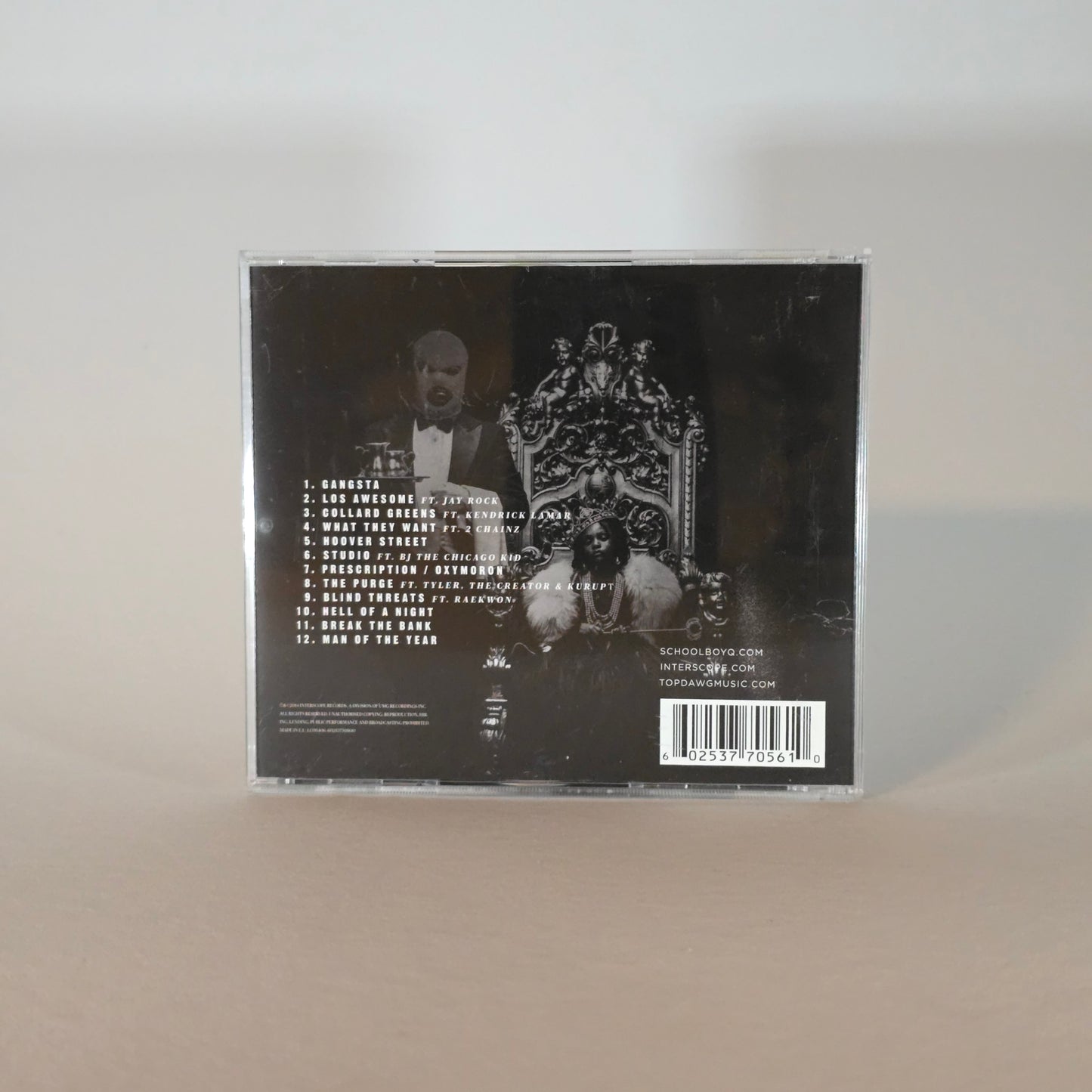 SCHOOLBOY Q - OXYMORON CD