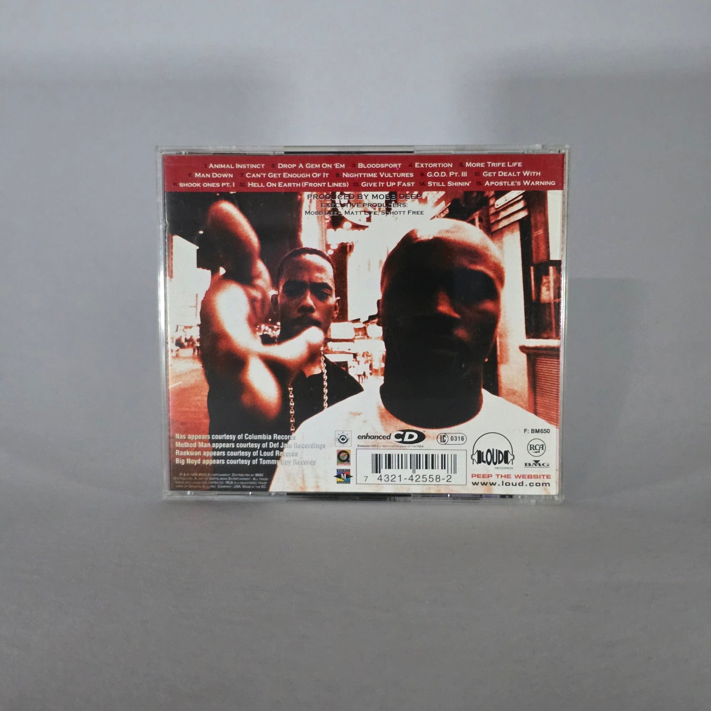 MOBB DEEP - HELL ON EARTH CD