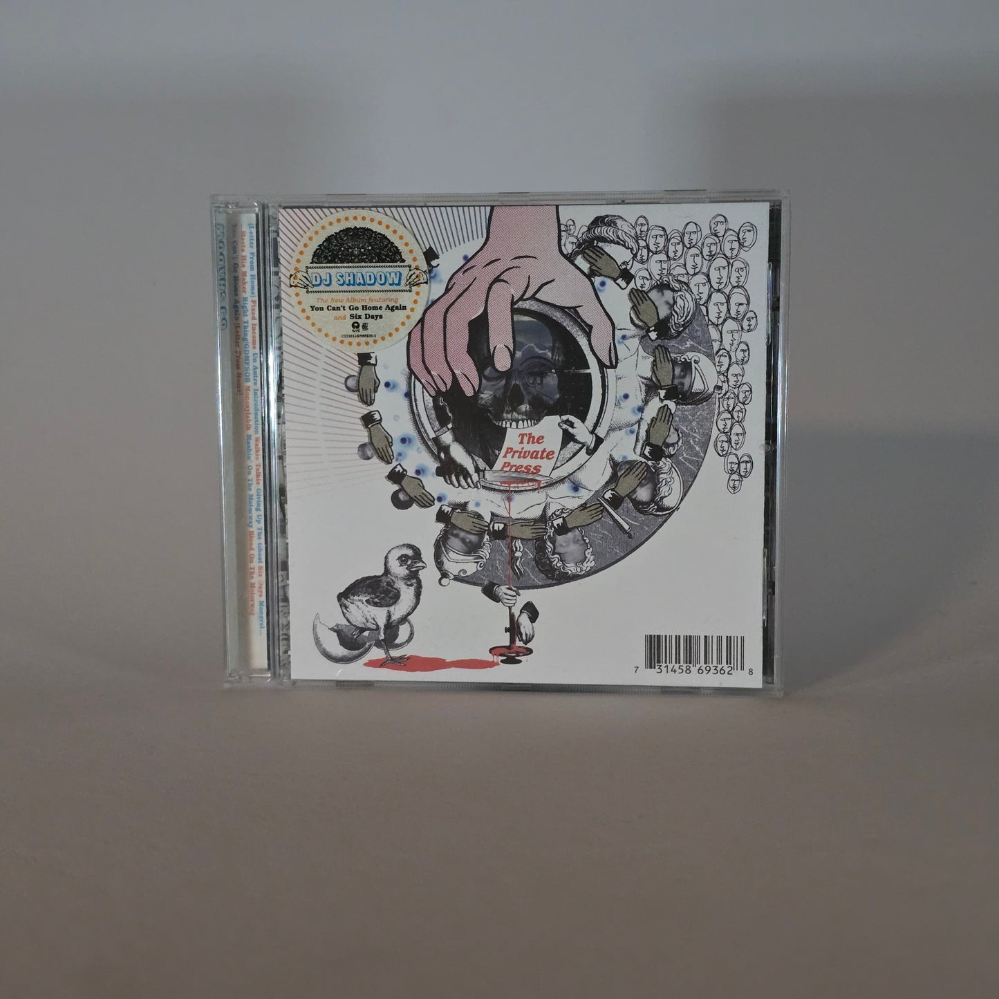 DJ SHADOW - THE PRIVATE PRESS CD