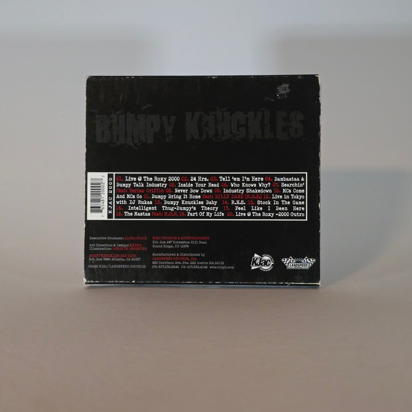 BUMPY KNUCKLES/FREDDIE FOXXX - INDUSTRY SHAKEDOWN CD