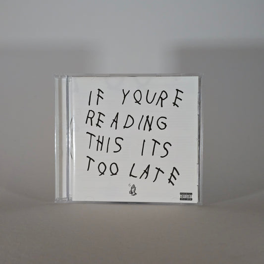 DRAKE - IF YOU'RE READING THIS IT'S TOO LATE CD -NEW!-