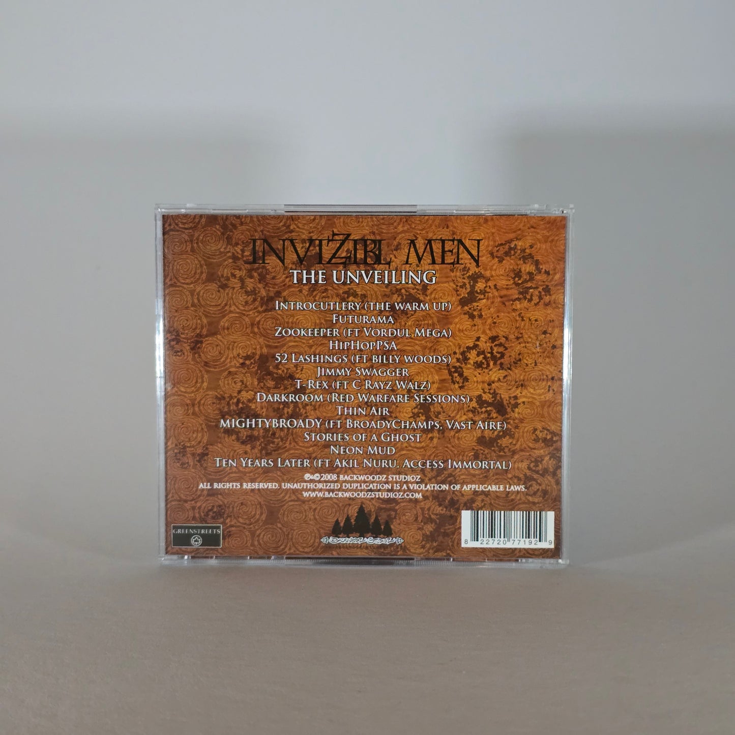 INVIZZIBL MEN - THE UNVEILING CD -NEW!-