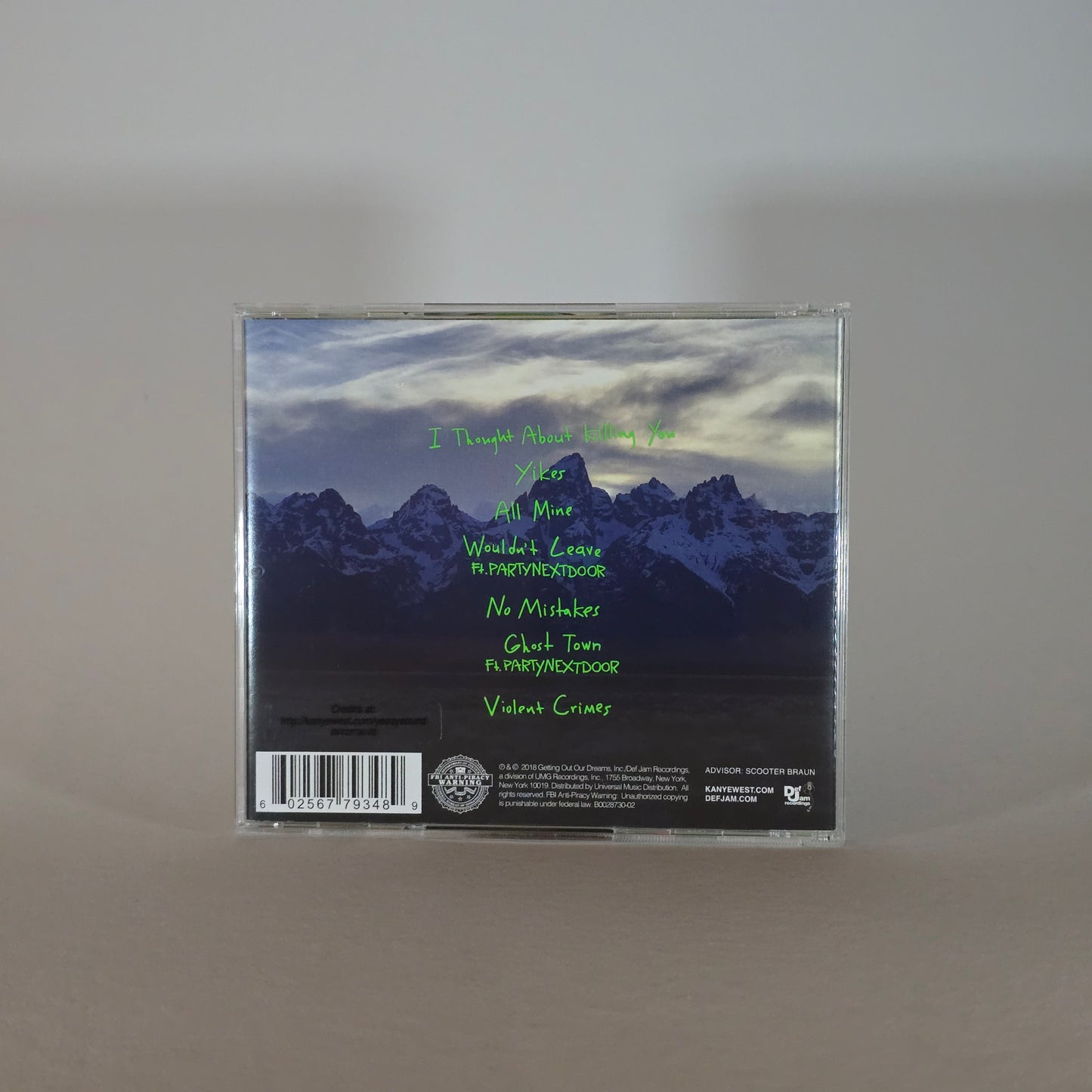 KANYE WEST - YE CD