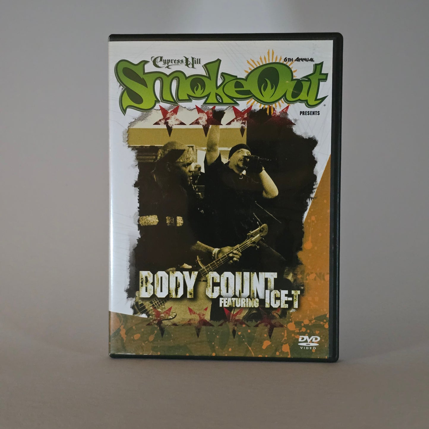 SMOKE OUT FESTIVAL PRESENTS BODY COUNT FEATURING ICE-T DVD (PRE-OWNED)