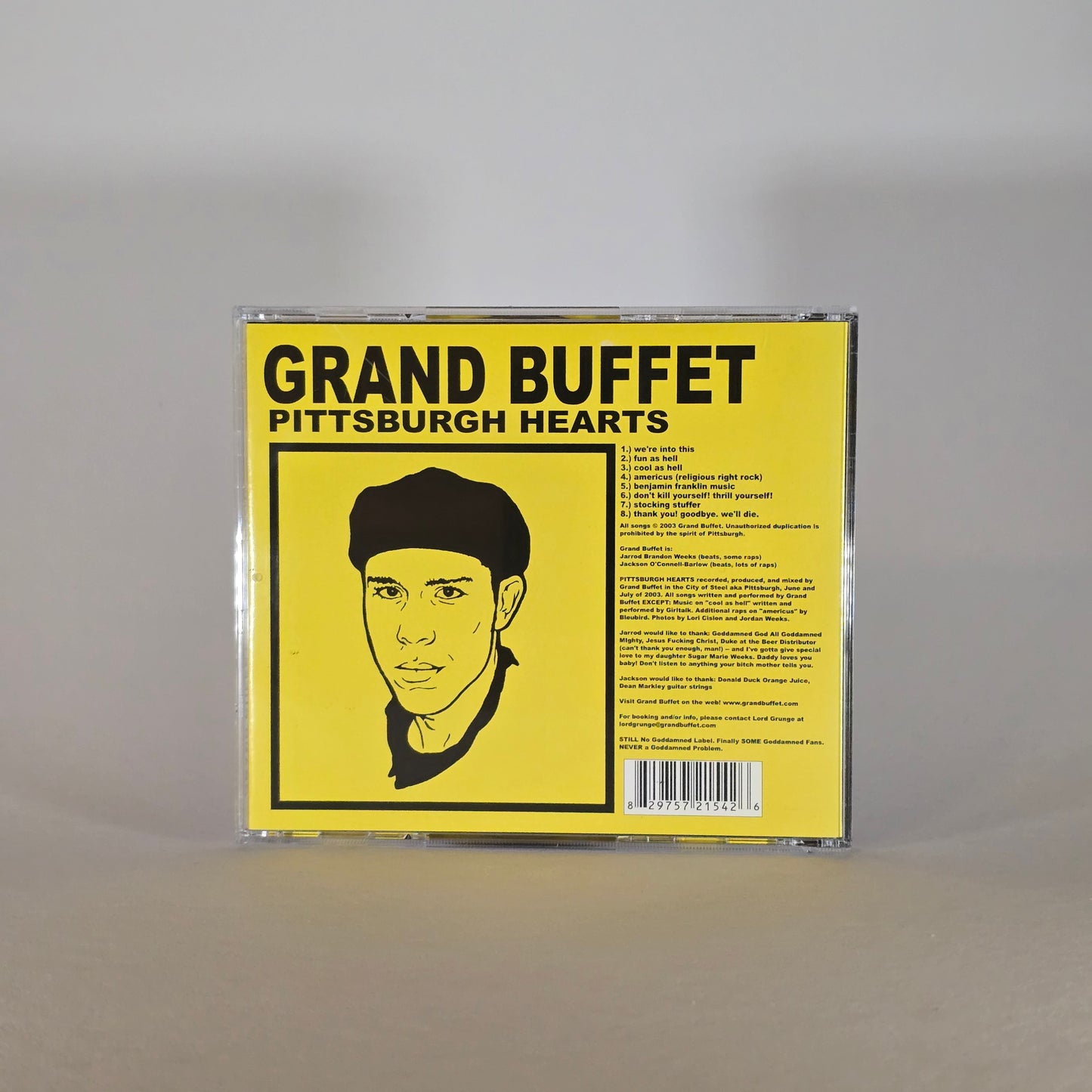 GRAND BUFFET - PITTSBURGH HEARTS CD -NEU!-