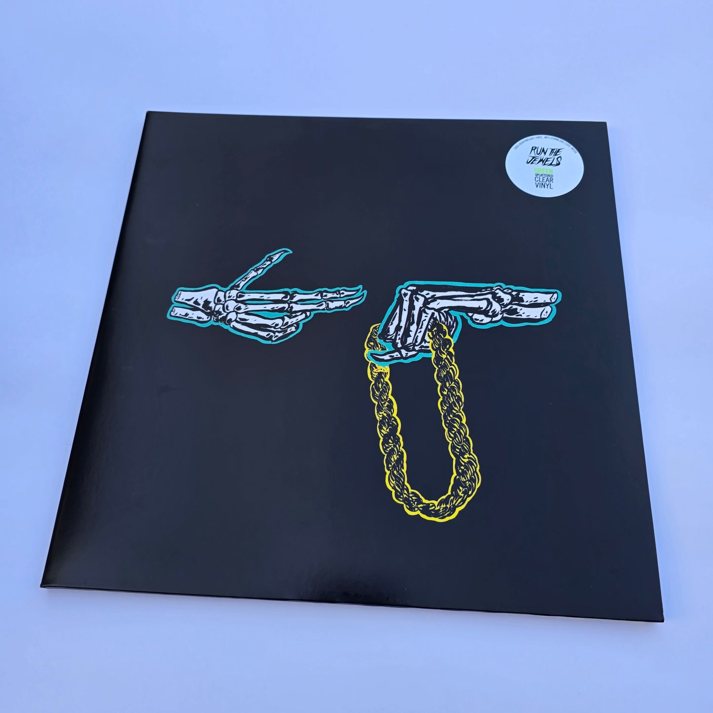 RUN THE JEWELS - RUN THE JEWELS VINYL, GATEFOLD, 2XVINYL, CLEAR/GREEN/BLACK SPLATTER