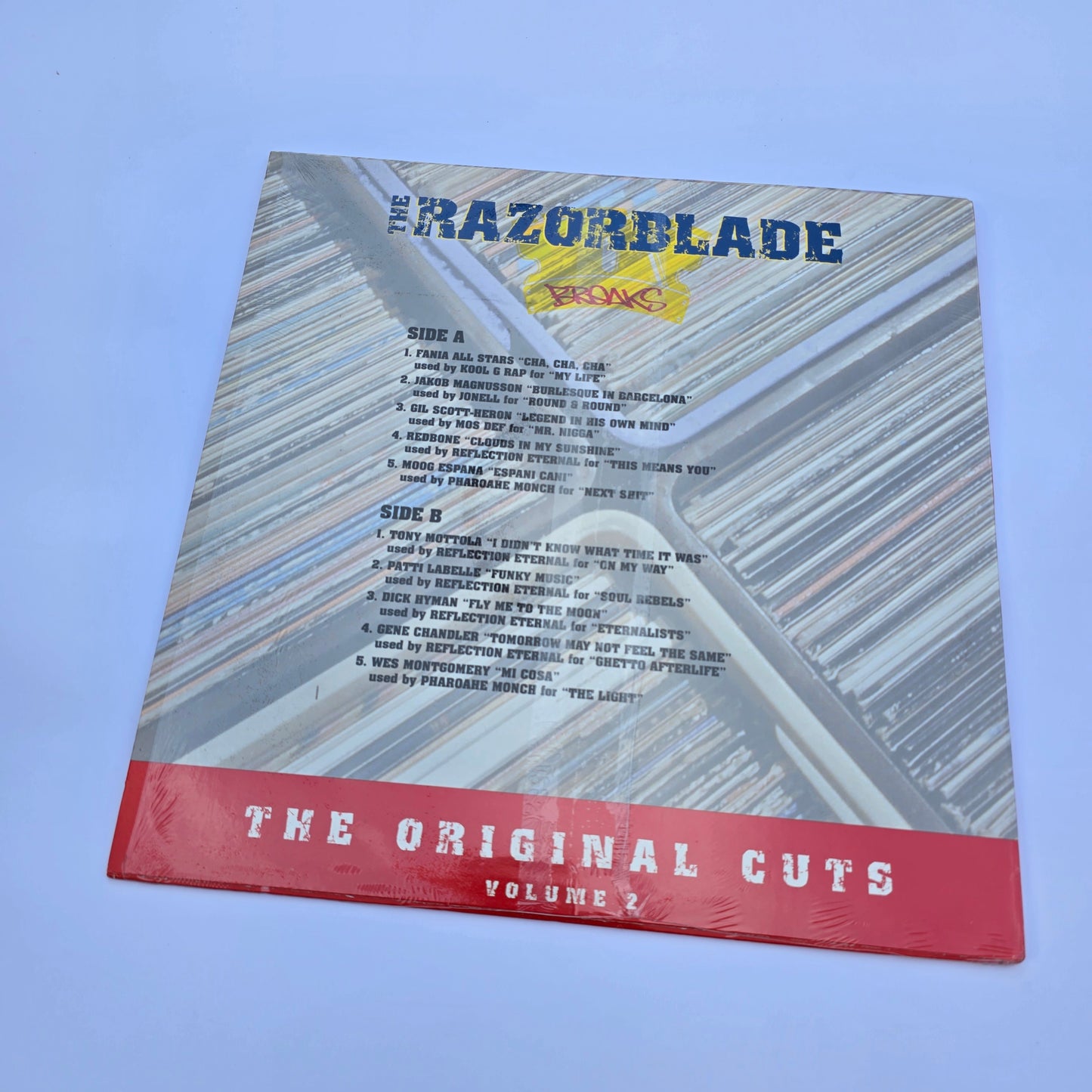 VARIOUS - THE RAZORBLADE BREAKS, THE ORIGINAL CUTS VOL. 1 VINYL