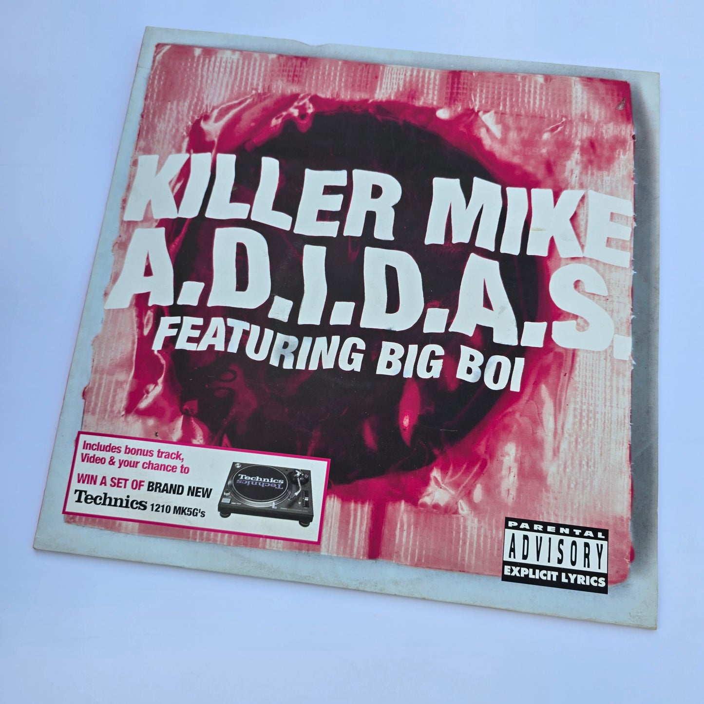 KILLER MIKE - ADIDAS 12" VINYL SINGLE