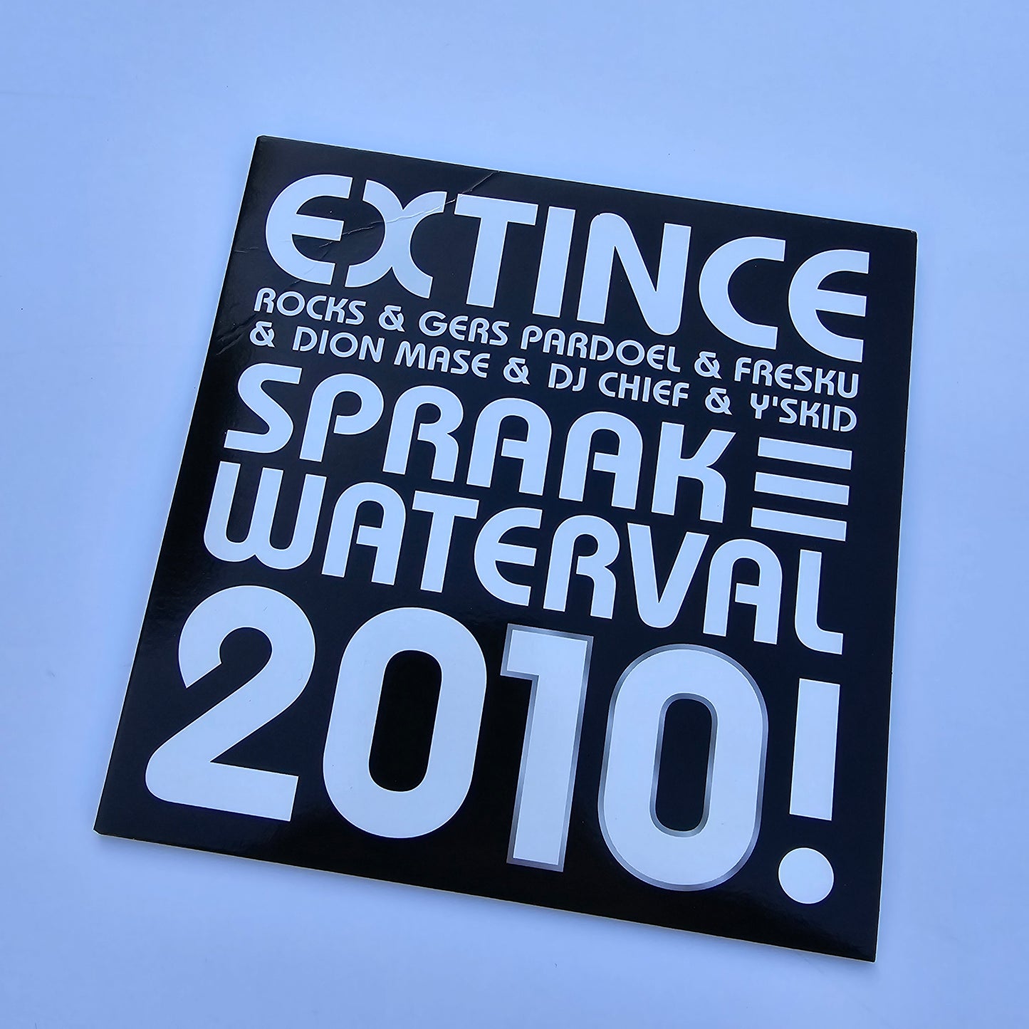 EXTINCE - SPEAKING WATERFALL 2010 7" VINYL SINGLE