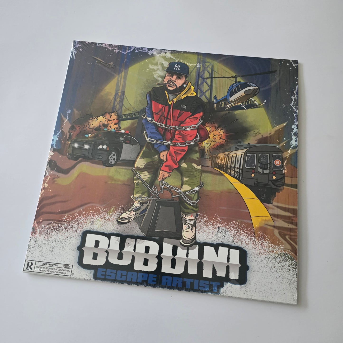 BUB STYLES X FARMA BEATS - BUBDINI (SEALED) LIMITED EDITION BLUE/RED/WHITE VINYL -NEW!-