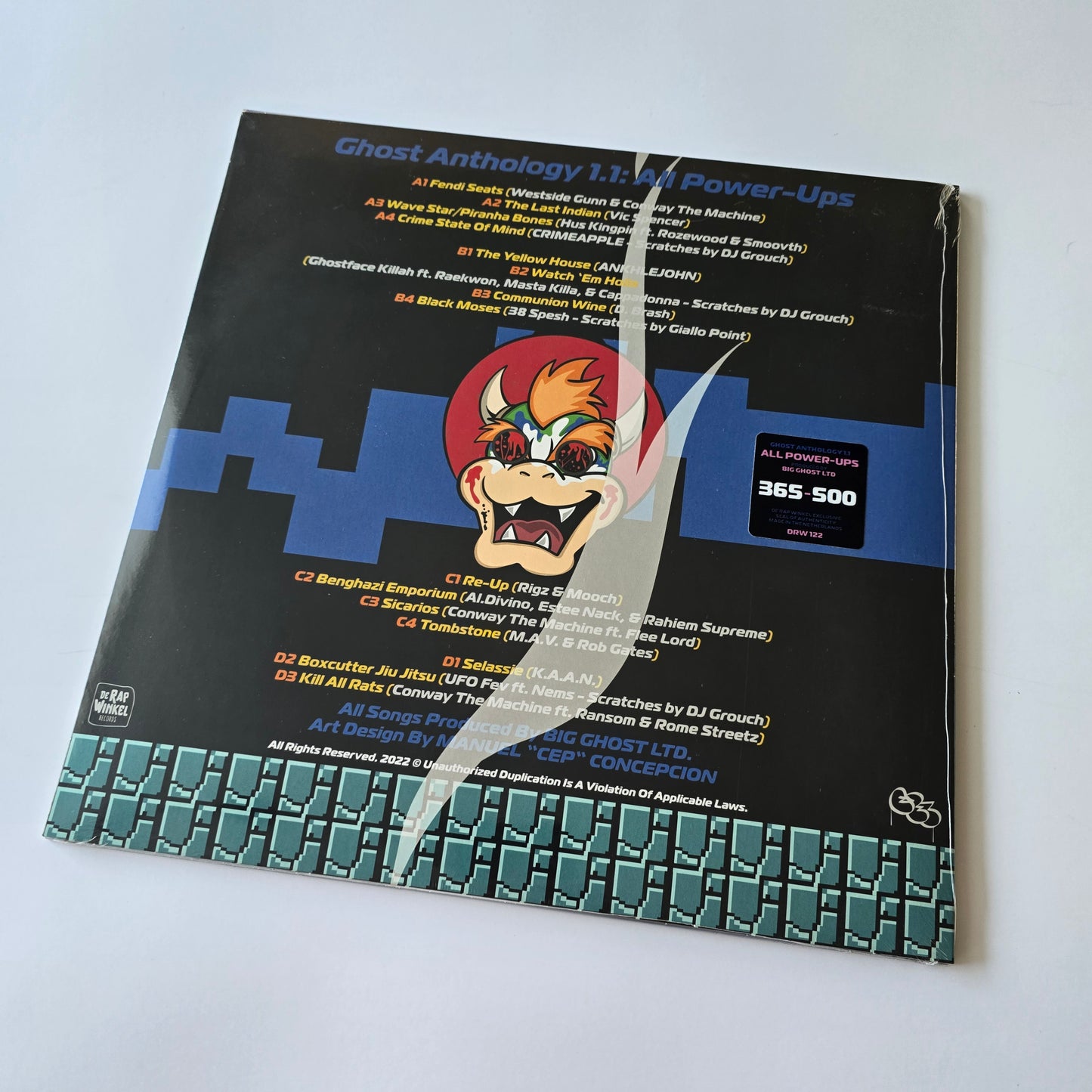 BIG GHOST LTD - GHOST ANTHOLOGY 1.1/1.2: ALL POWER UPS/ HIGH SCORE JUX (SEALED) VINYL BUNDLE -NEW!-