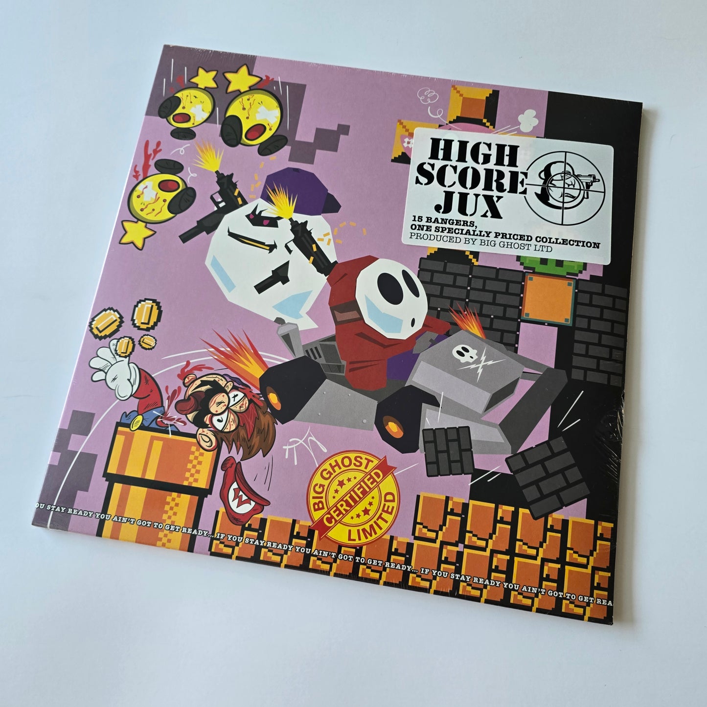 BIG GHOST LTD - GHOST ANTHOLOGY 1.1/1.2: ALL POWER UPS/ HIGH SCORE JUX (SEALED) VINYL BUNDLE -NEW!-