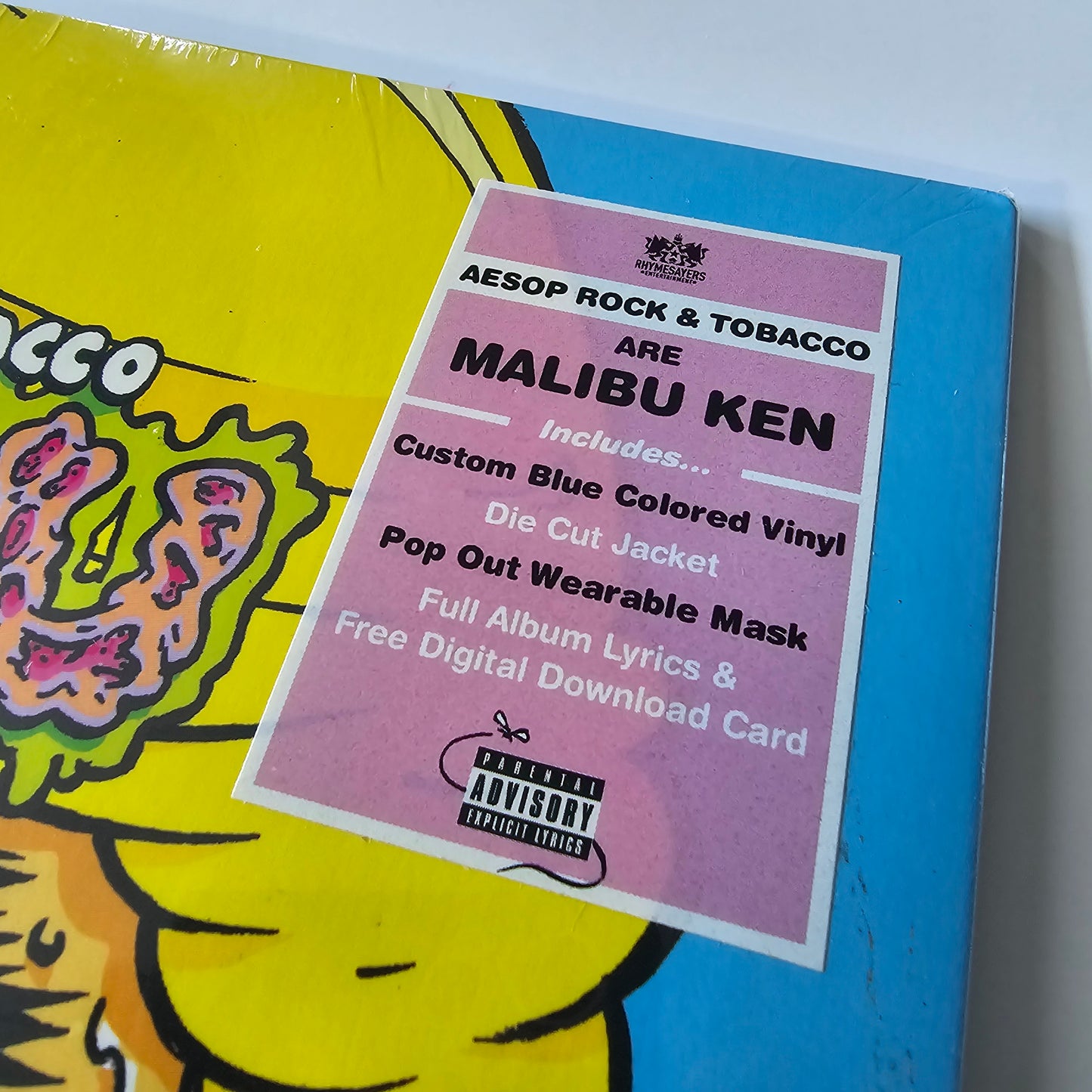 AESOP ROCK & TOBACCO ARE MALIBU KEN (SEALED) VINYL -NEW!-