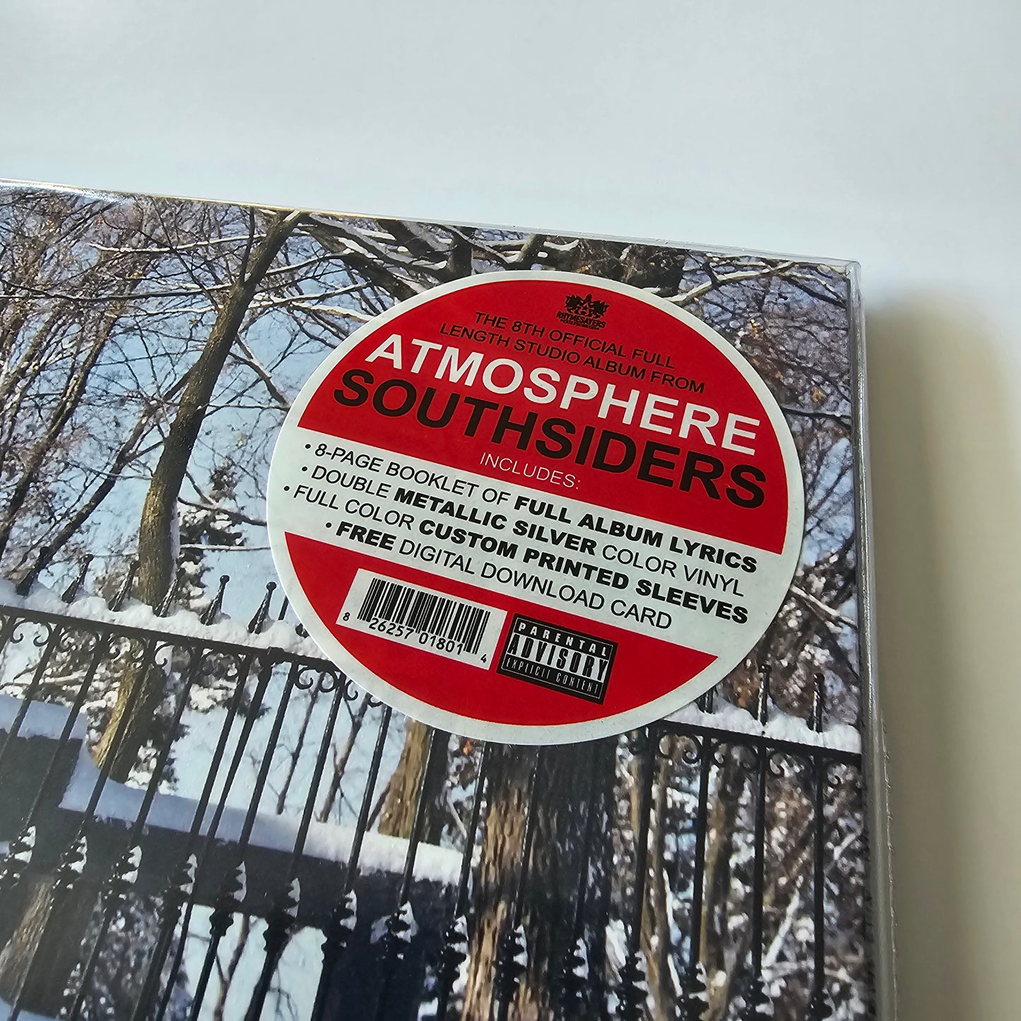 ATMOSPHERE - SOUTHSIDERS, METALLIC SILVER (SEALED) VINYL -NEW!-