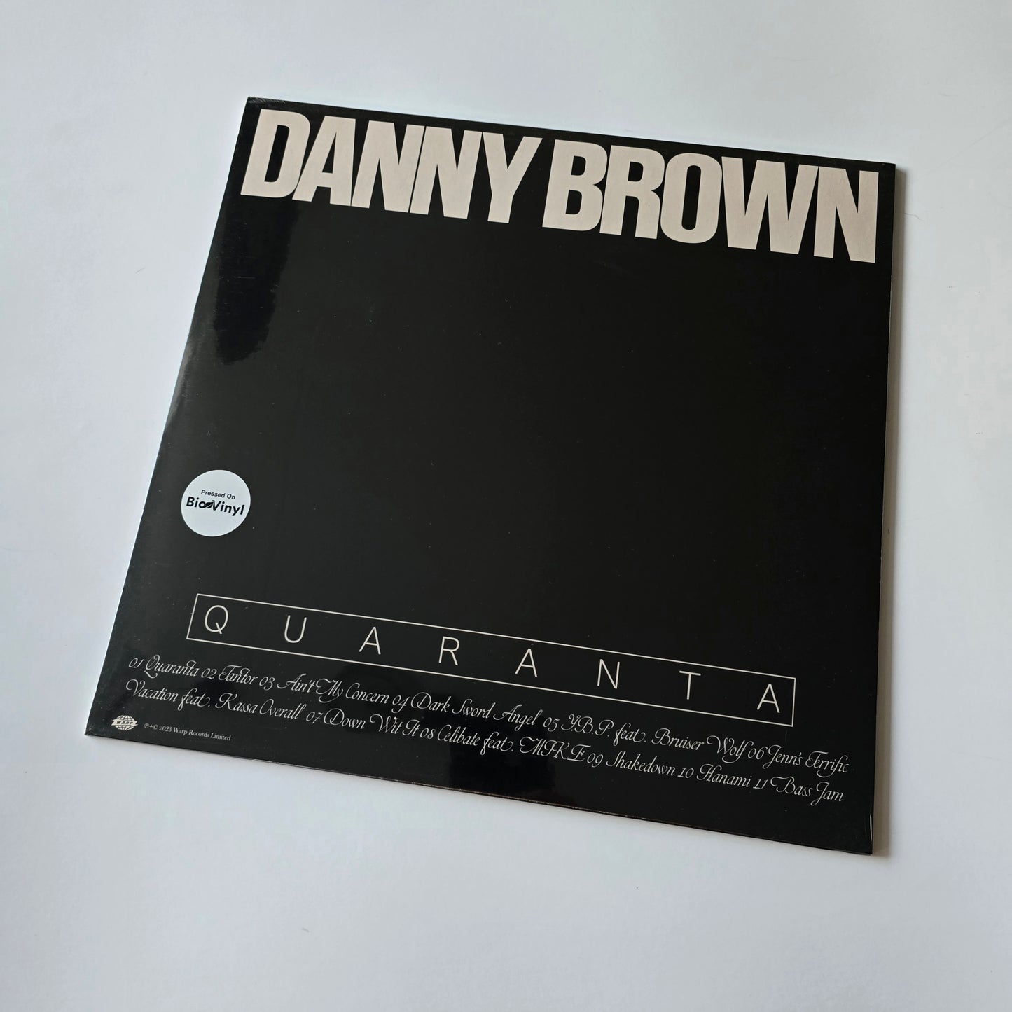 DANNY BROWN - QUARANTA (SEALED) VINYL -NEW!-