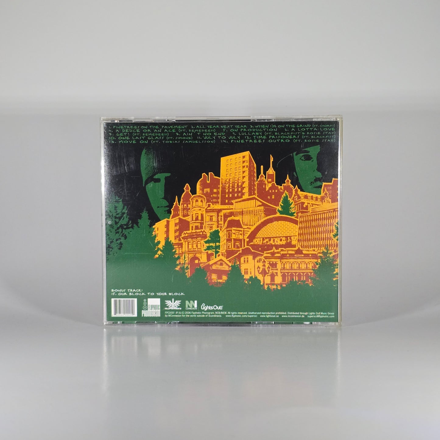 SUPERSCI - PINETREES ON THE PAVEMENT CD