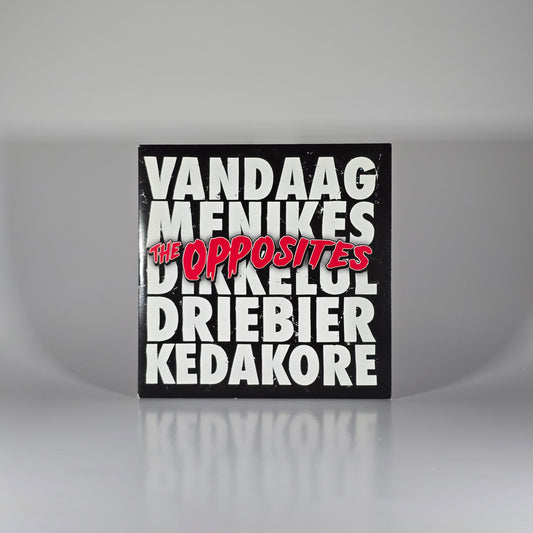 THE OPPOSITES - VANDAAG CD SINGLE