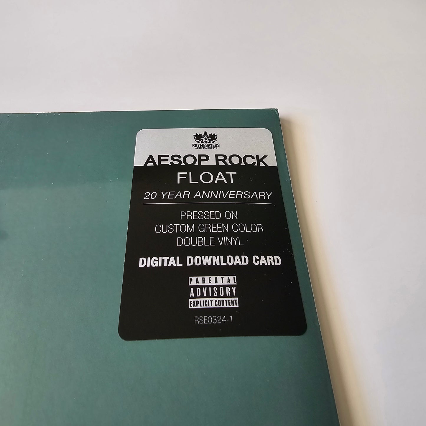 AESOP ROCK - FLOAT, GREEN (SEALED) VINYL