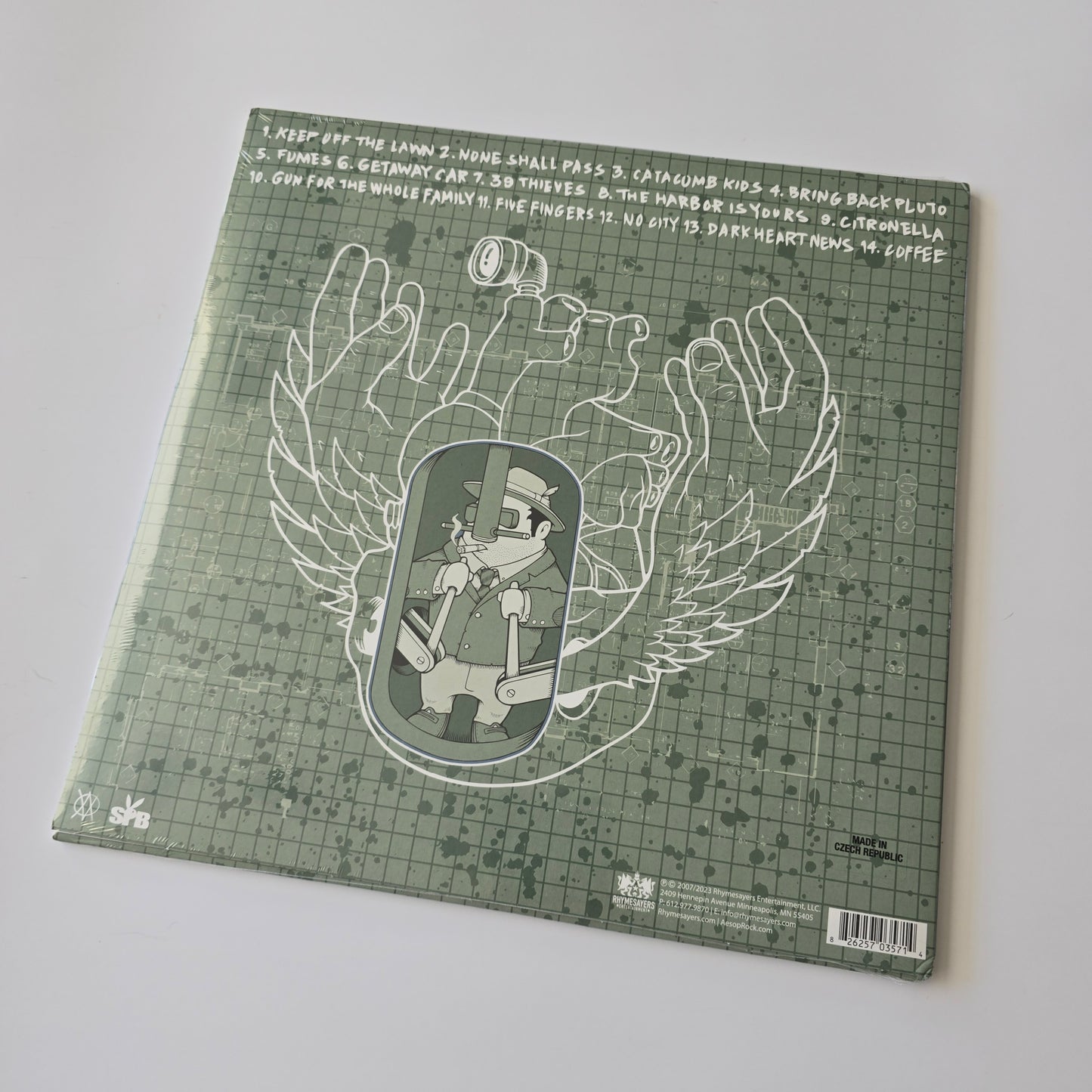 AESOP ROCK - NON SHALL PASS (SEALED) VINYL -NEW!-