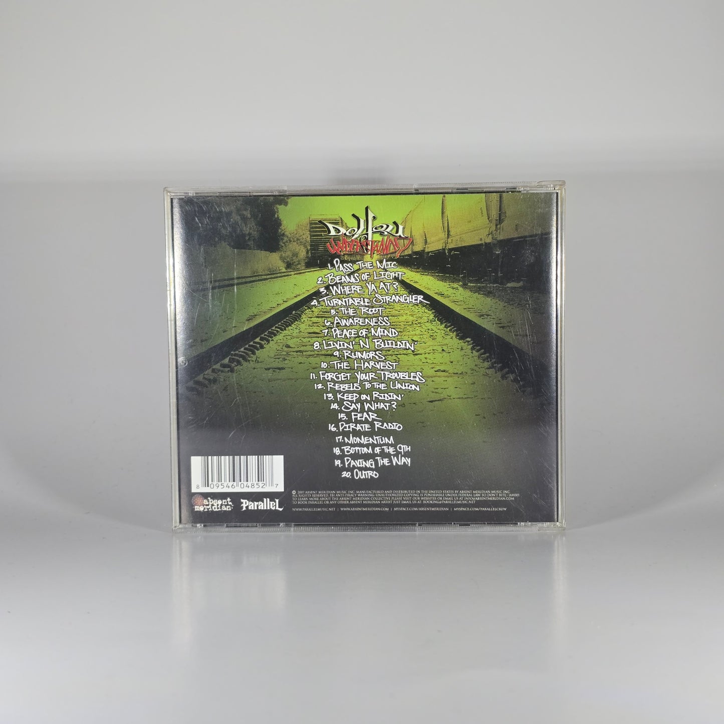 PARALLEL - DO YOU UNDERSTAND? CD