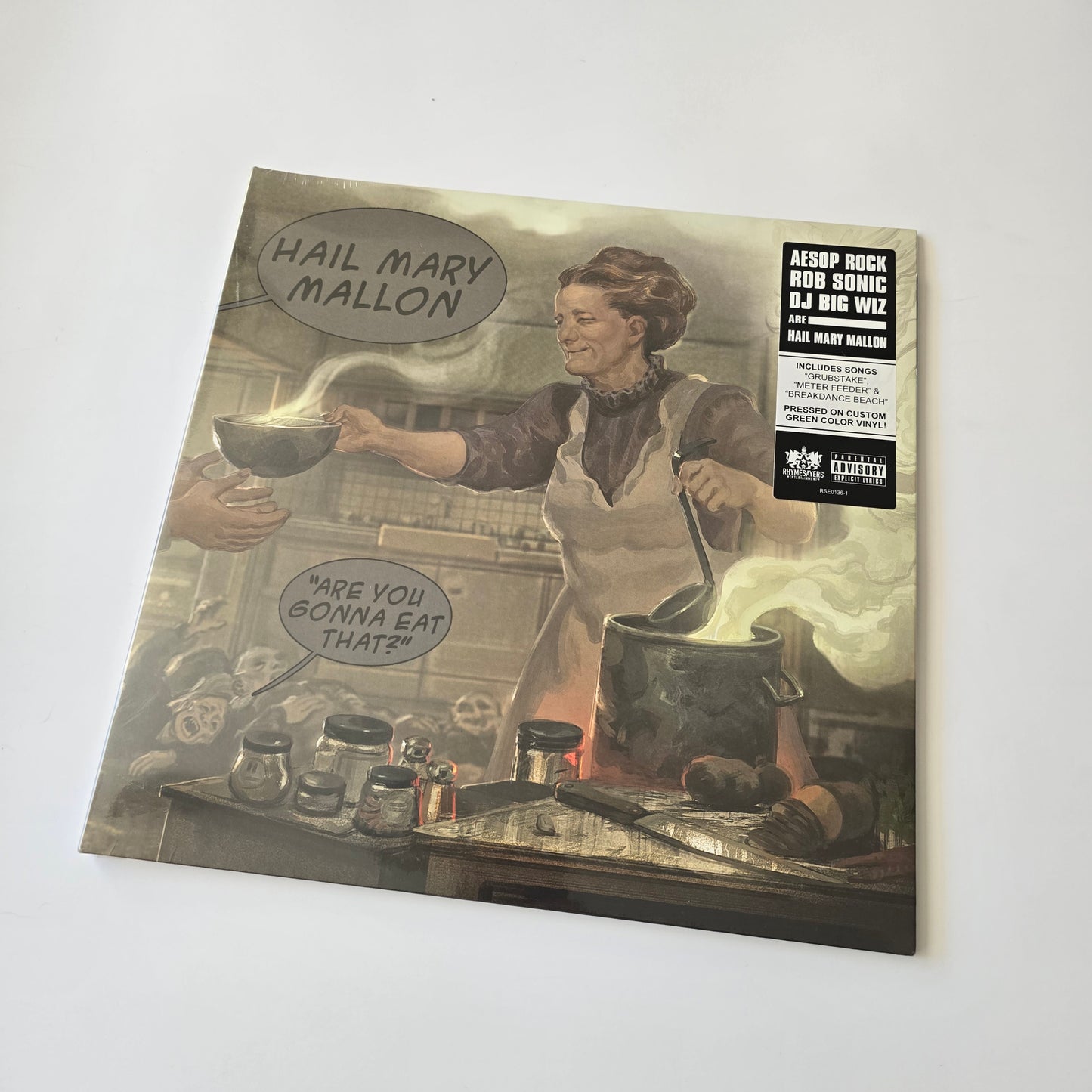 HAIL MARY MALLON - ARE YOU GONNA EAT THAT? (SEALED) VINYL -NEW!-