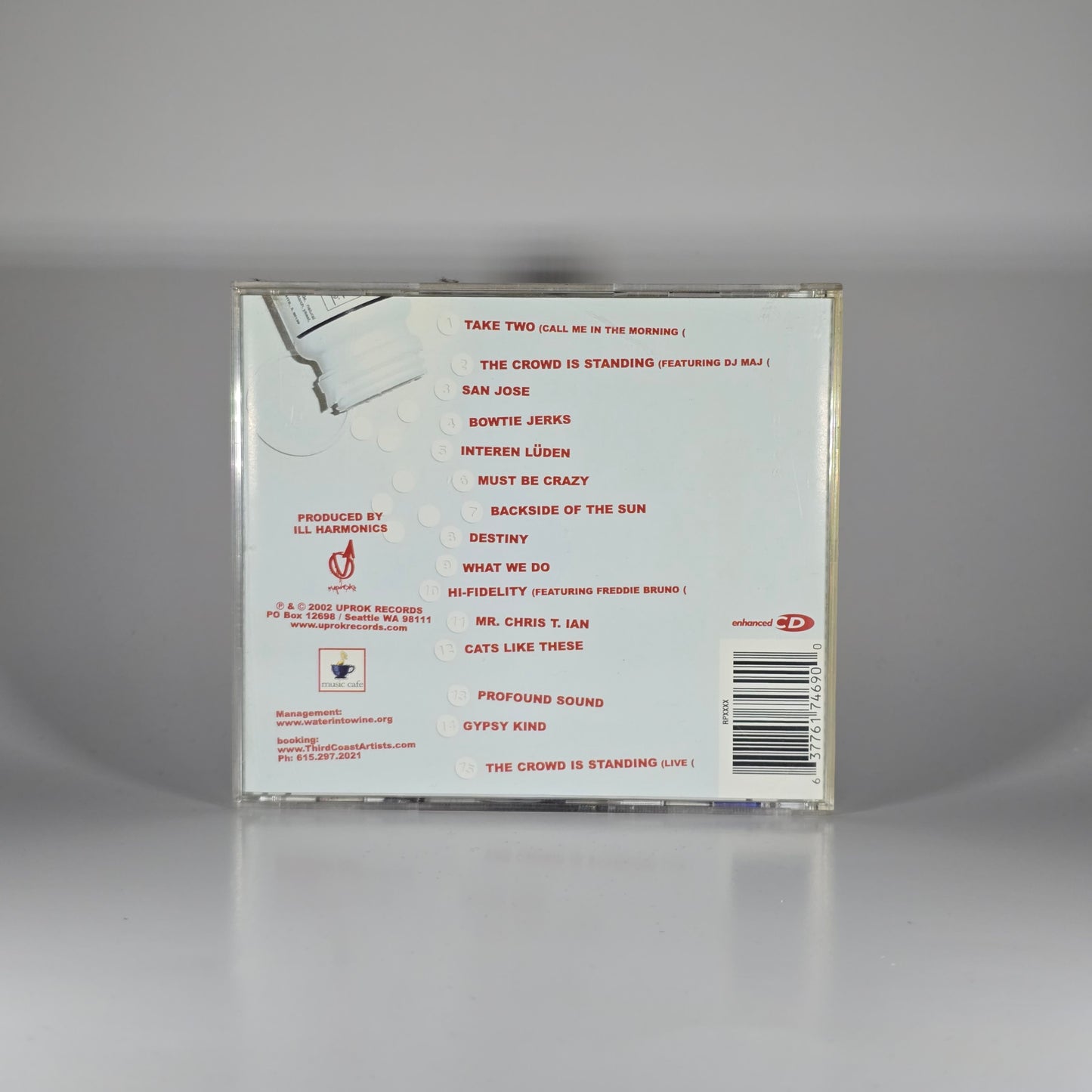 ILL HARMONICS - TAKE TWO CD