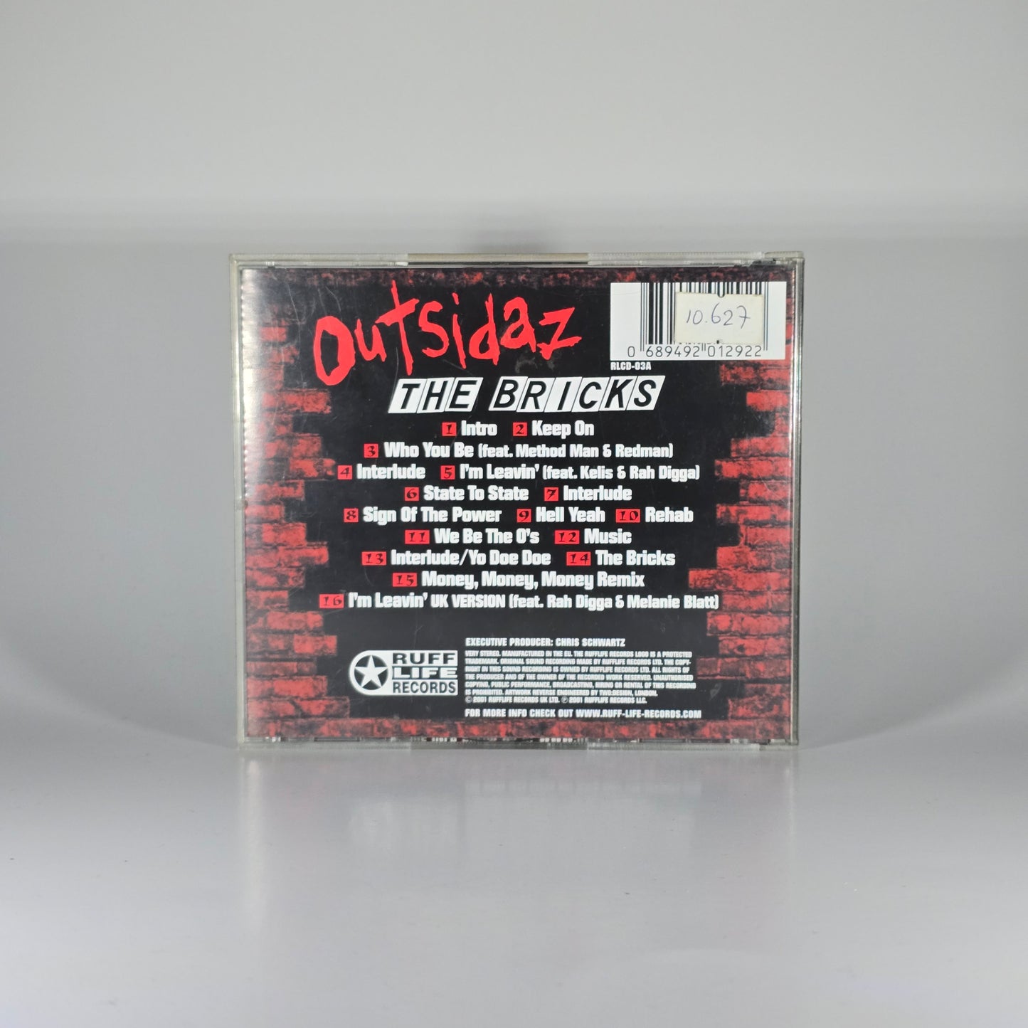 OUTSIDAZ - THE BRICKS CD